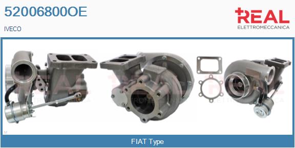 Compresor,sistem de supraalimentare 52006800OE REAL