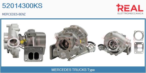 Compresor,sistem de supraalimentare 52014300KS REAL
