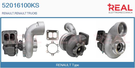 Compresor,sistem de supraalimentare 52016100KS REAL