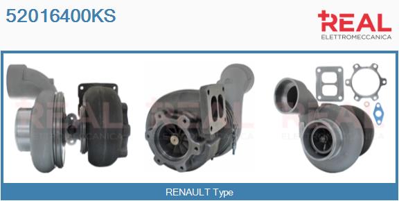 Compresor,sistem de supraalimentare 52016400KS REAL