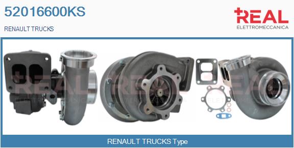 Compresor,sistem de supraalimentare 52016600KS REAL