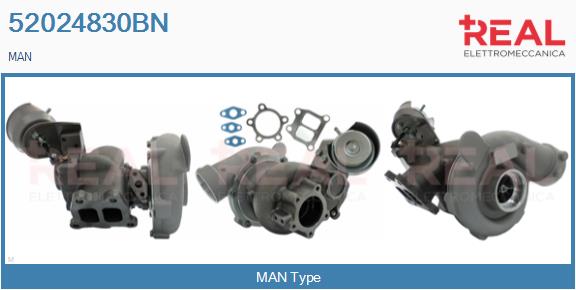 Compresor,sistem de supraalimentare 52024830BN REAL