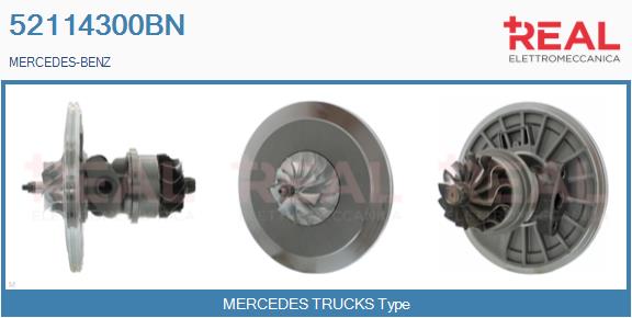 Ansamblu miez turbo 52114300BN REAL