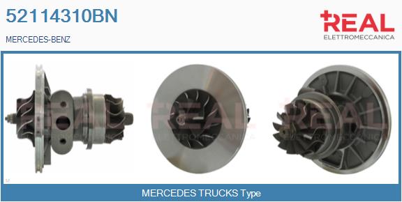 Ansamblu miez turbo 52114310BN REAL