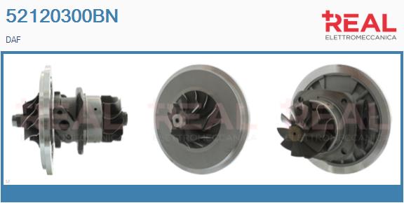 Ansamblu de bază, turbocompresor 52120300BN REAL