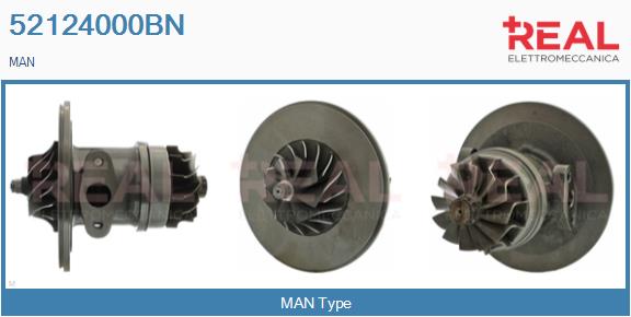 Ansamblu miez turbo 52124000BN REAL