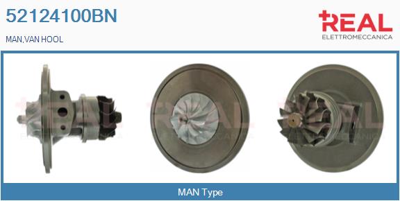 Ansamblu miez turbo 52124100BN REAL