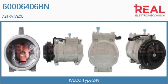 Compresor, climatizare 60006406BN REAL