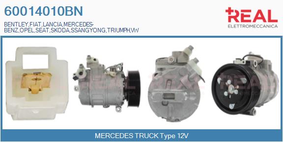 Compresor, climatizare 60014010BN REAL