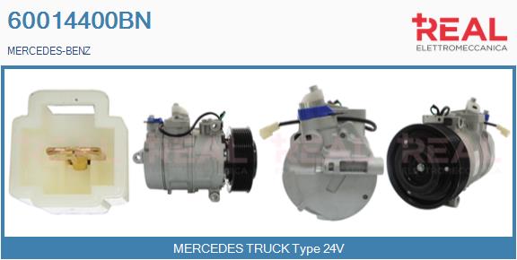 Compresor, climatizare 60014400BN REAL