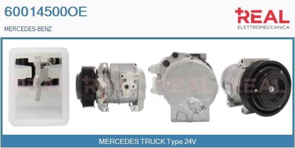 Compresor, climatizare 60014500OE REAL