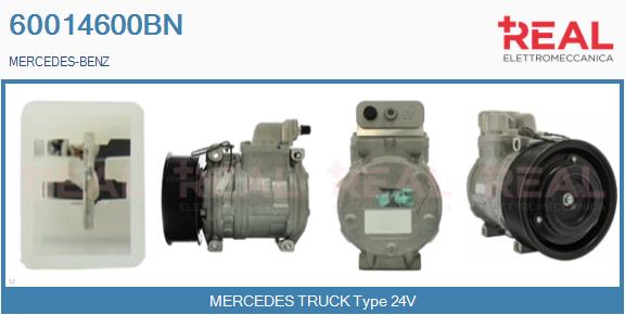 Compresor, climatizare 60014600BN REAL