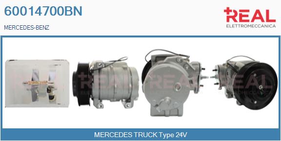 Compresor, climatizare 60014700BN REAL