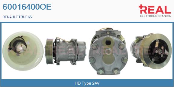 Compresor, climatizare 60016400OE REAL
