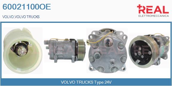 Compresor, climatizare 60021100OE REAL