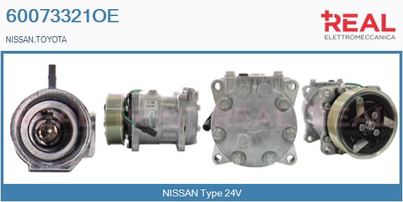 Compresor, climatizare 60073321OE REAL