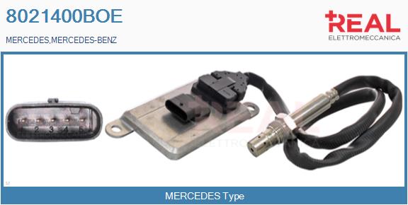 Senzor NOx, injectie aditiv 8021400BOE REAL