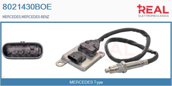 Senzor NOx, injectie aditiv 8021430BOE REAL