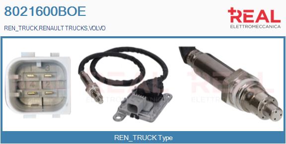 Senzor NOx, injectie aditiv 8021600BOE REAL