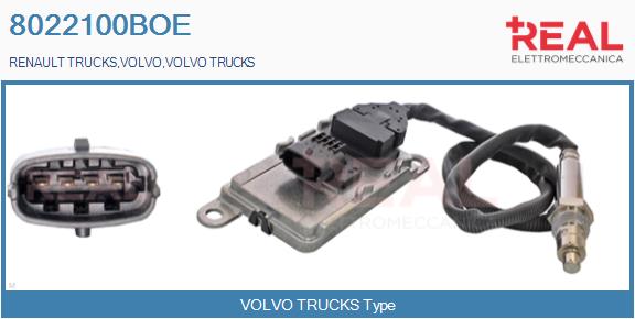 Senzor NOx, injectie aditiv 8022100BOE REAL