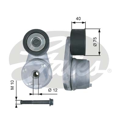 Intinzator curea, curea distributie T38508 GATES-SEA