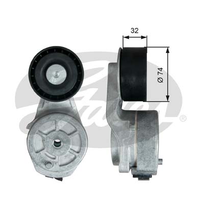 Intinzator curea, curea distributie T38710 GATES-SEA