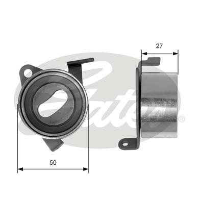 Rola intinzator,curea distributie T41004 GATES-SEA