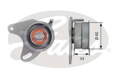 Rola intinzator,curea distributie T41050 GATES-SEA