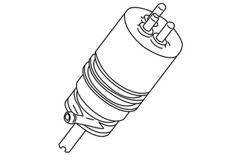 Pompa de apa,spalare parbriz 150743 WXQP