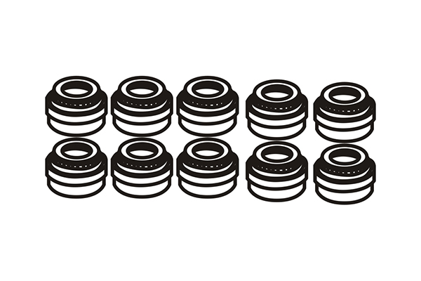 Set garnituri, ax supape 210393 WXQP