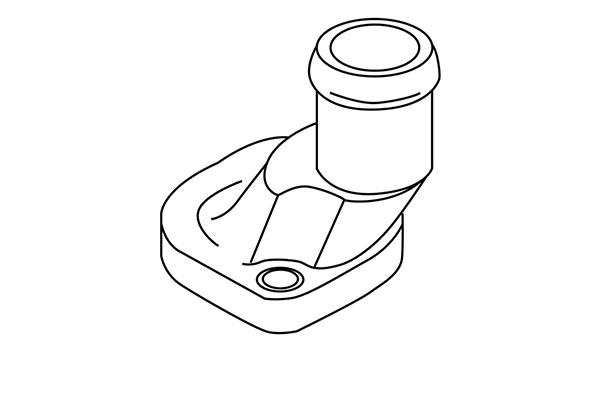 Flansa lichid racire 320281 WXQP