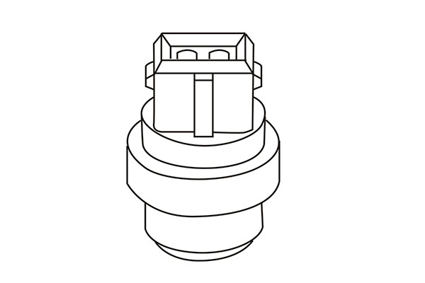 Senzor,temperatura lichid de racire 320411 WXQP