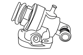 Carcasa termostat 620021 WXQP