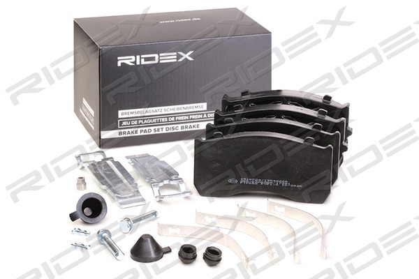 Set placute frana,frana disc 402B1162 RIDEX