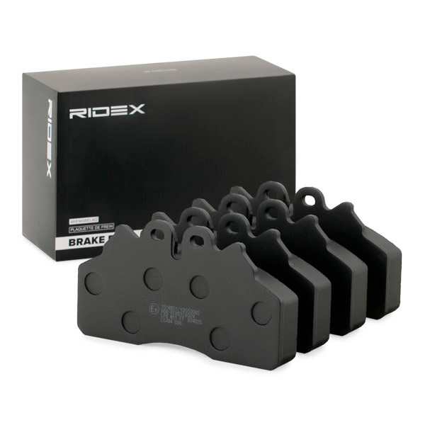 Set placute frana,frana disc 402B1242 RIDEX