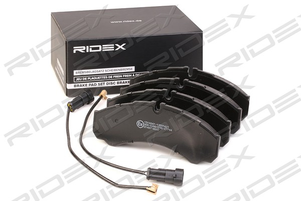 Set placute frana,frana disc 402B1260 RIDEX