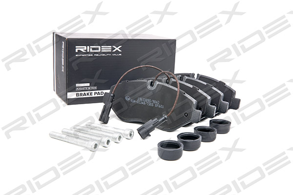 Set placute frana,frana disc 402B1000 RIDEX