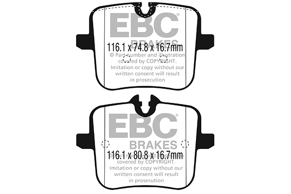 Set placute frana,frana disc DP42320R EBC Brakes