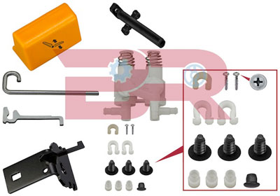 Element reglaj,inaltime scaun BRCA1392 BOTTO RICAMBI