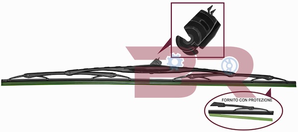 Lamela stergator BRCA4625 BOTTO RICAMBI