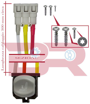 Element reglaj,inaltime scaun BRCA6391 BOTTO RICAMBI