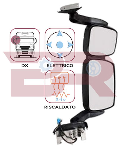 Oglinda exterioara, cabina BRCA9961 BOTTO RICAMBI
