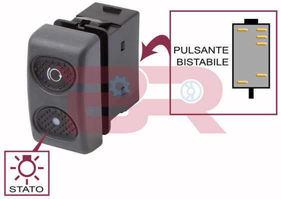 Comutator lumini frana BREL6534 BOTTO RICAMBI