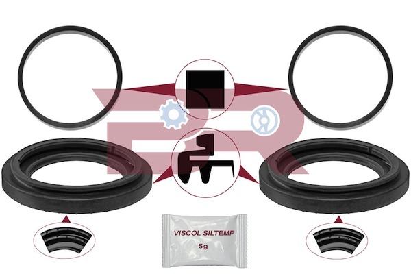 Set reparatie, etrier BRFR2076 BOTTO RICAMBI