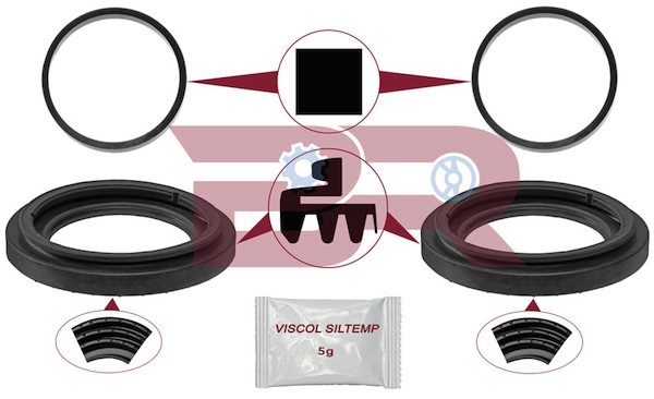 Set reparatie, etrier BRFR9193 BOTTO RICAMBI