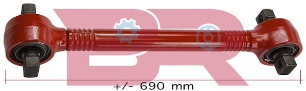 Brat, suspensie roata BRS4134 BOTTO RICAMBI