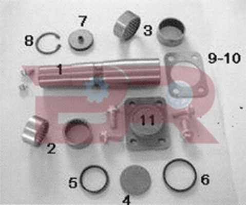 Set reparatie, pivot KITIV027OR BOTTO RICAMBI