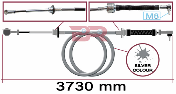 Cablu,transmisie manuala BRC0063 BOTTO RICAMBI