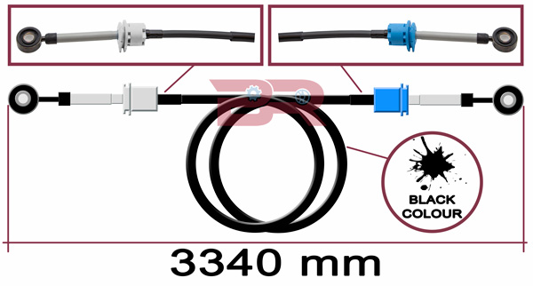 Cablu,transmisie manuala BRC3559 BOTTO RICAMBI
