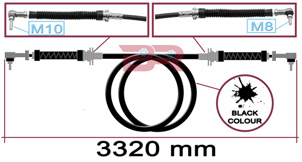 Cablu,transmisie manuala BRC5203 BOTTO RICAMBI